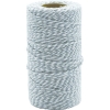 _g TWISTED STRING WHITE/GRAY GS555-266F
