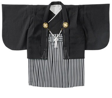 (加藤商店)KATO 533-7010 ベビー男児トータルセット 黒・黒 一体型 100日用