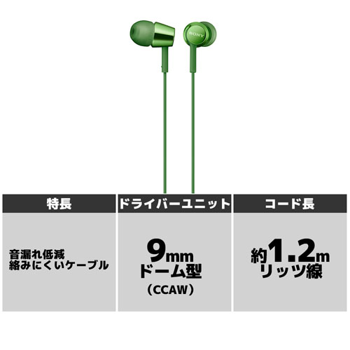 (\j[)SONY  ^Ci[C[V[o[ MDR-EX155 G O[