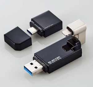 (GRjelecom LightningRlN^USB3.2 Gen1 MF-LGU3B032GBK