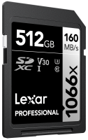 (LT[)LEXAR SDXC 512GB 1066x UHS-I U3 V30