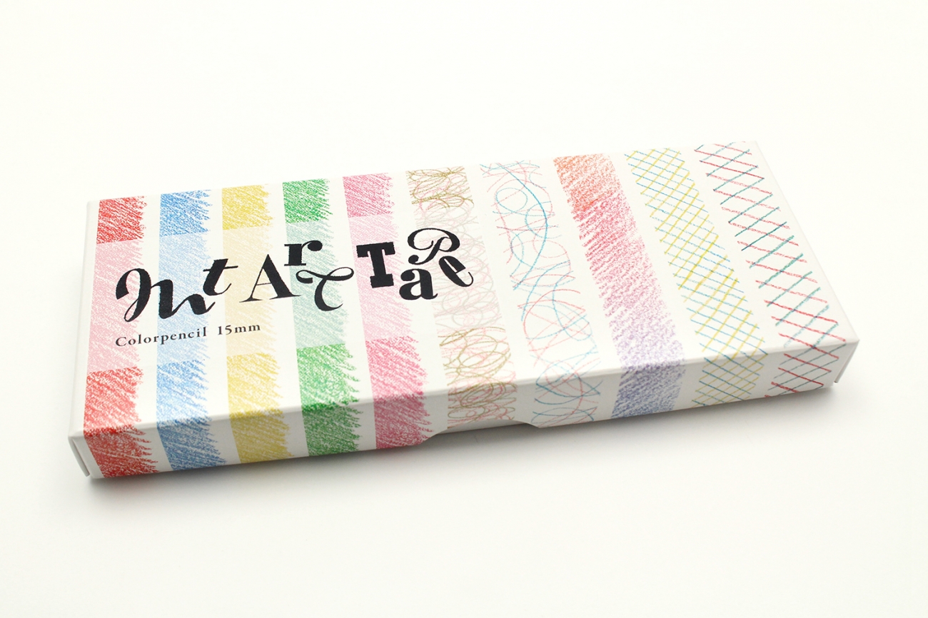 カモイ　mt art tape 色鉛筆15mm幅セット　 MTART03