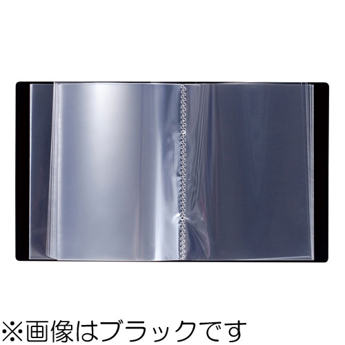 セキセイ SKK-120K はがきホルダー 高透明 A6-S ブラック