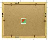 (フジカラー)FUJICOLOR 木製額 YM-9 木地 ワイド4切【元箱10枚単位 お買得セット】