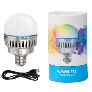 (ナンライト)NANLITE PavoBulb 10C RGBWW LED バルブ 1kit
