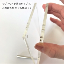 (互陽)GOYO アクリルマグネットフレーム 2Lサイズ対応 G-907