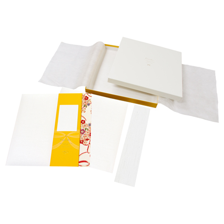 (竹野)TAKENO 226-0021 SDA エニシ 白×黄 SQ 1冊 外寸254×254