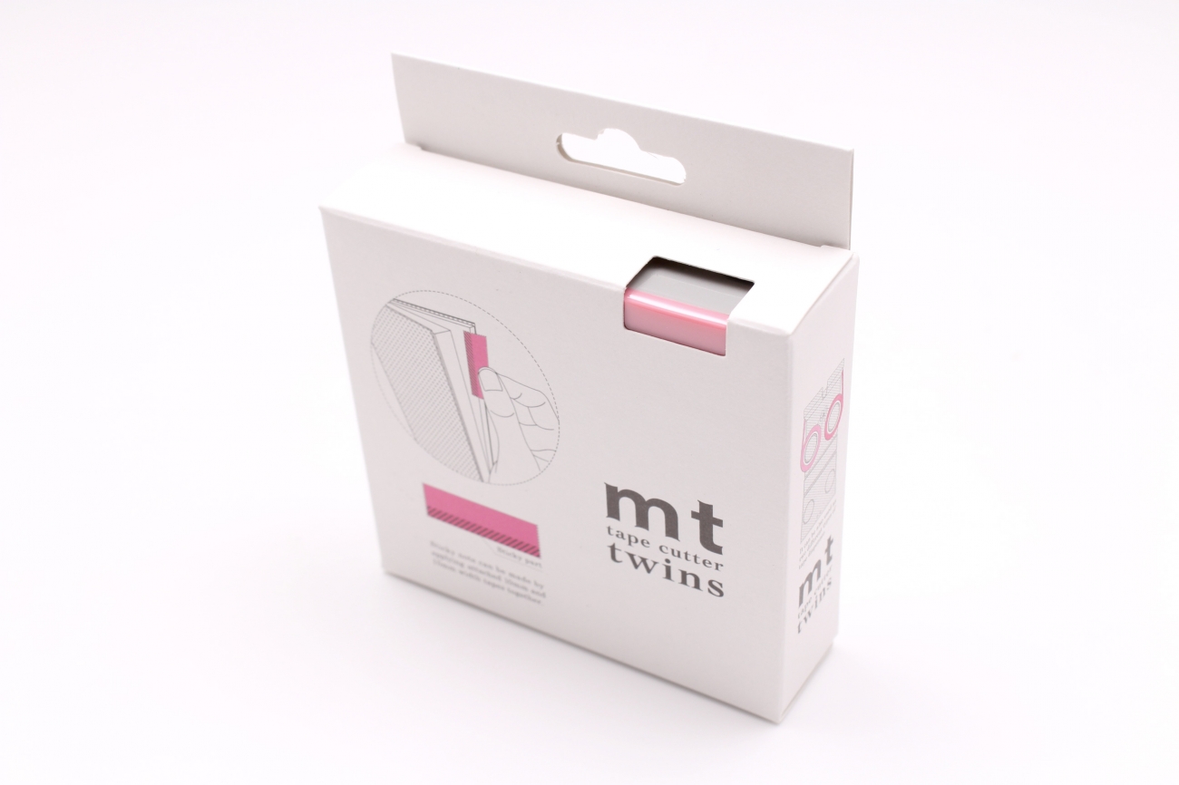 カモイ MTTC0027 mt tape cutter twins ピンク×グレー