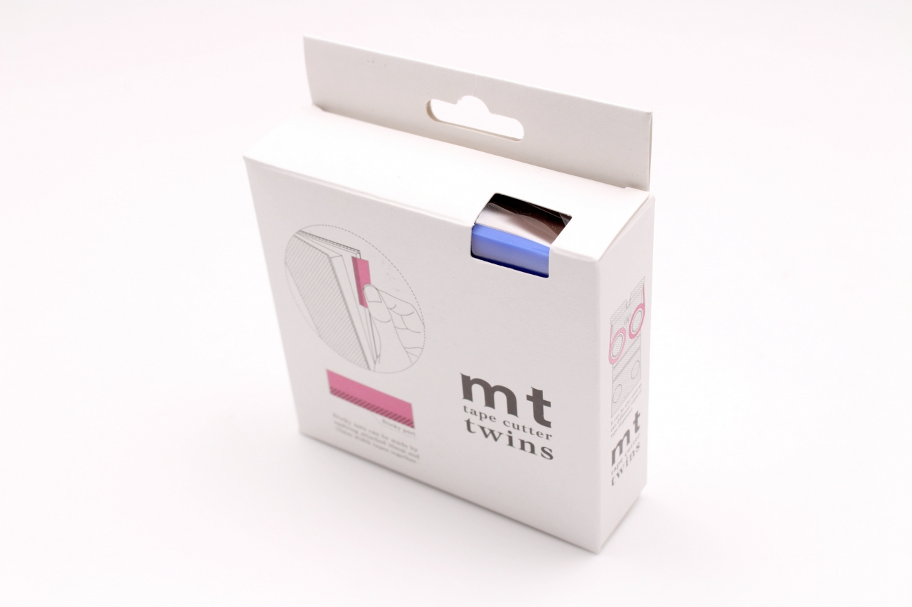 カモイ MTTC0028 mt tape cutter twins ブルー×ブラウン