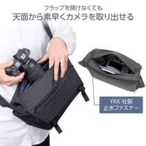 (ハクバ)HAKUBA プラスシェル シティ メッセンジャー5 G05 カメラバッグ【ブラック】