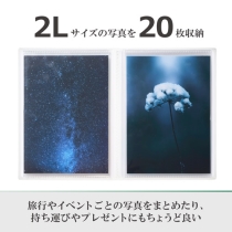 (ハクバ) HAKUBA Pポケットアルバム CP 2Lサイズ 20枚収納 観覧車