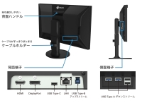 iGC][jEIZO Lu[VΉtJ[j^[ ColorEdge CG2700S-BK