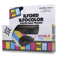 (イルフォード) ILFORD〔レンズ付きフィルム〕イルフォカラー ラピッド ハーフ 54枚撮り ISO400