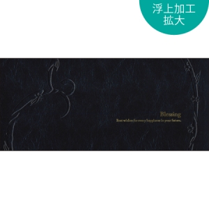 (竹野)TAKENO 148-0004 ブレッシング 黒 六切2面(注文単位:1冊)