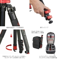 (アイフッテージ)IFOOTAGE中型アルミ3段三脚 Gazelle UPRISE TA6S