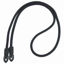 (キング) King クライミングロープストラップ ブラック CCRS138H BK(全長138cm/ハード編み)