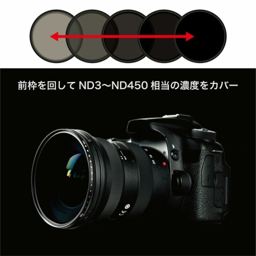 (ケンコー)Kenko 72mmバリアブルND Initial(イニシャル)フィルター