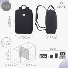 (�n�N�o)HAKUBA Chululu�i�`�������j ���� �o�b�N�p�b�N �y�u���b�N�z