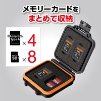 (ハクバ)HAKUBA ハードメモリーカードケーススリム CFA4(CFexpress Type Aカード/microSDカード用)