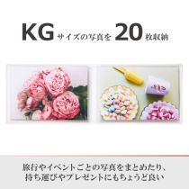 (ハクバ)HAKUBA Pポケットアルバム CP ヨコ KGサイズ 横 20枚収納 【ドーナツ】