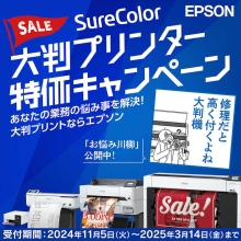 (エプソン)EPSON SC-P65DRC2(通常型番:SC-P6550D) 6色大判プリンター 〔SureColorキャンペーン2024〕