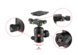 (マンフロット)Manfrotto MH496 センターボール雲台Q6付き MH496-Q6