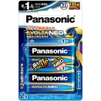 (パナソニック) Panasonic LR20NJ/2B 乾電池エボルタネオ 単1形 2本パック 元箱5パック単位
