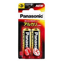 (パナソニック) Panasonic アルカリ 単3形 2本パック LR6XJ/2B 元箱10パック単位