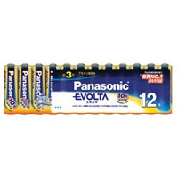(パナソニック) Panasonic エボルタ乾電池 単3形 12本パック LR6EJ/12SW 元箱5パック単位