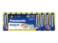 (パナソニック) Panasonic エボルタ乾電池 単3形 20本パック LR6EJ/20SW 元箱20パック単位