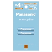 (パナソニック)Panasonic 単4形ニッケル水素電池 / エネループ 【ライトモデル 】単4形 2本パック 元箱10パック単位
