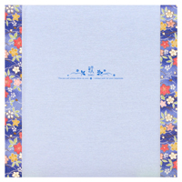 (竹野)TAKENO 145-0031 和装用台紙/ブルー 2面 六切 1冊