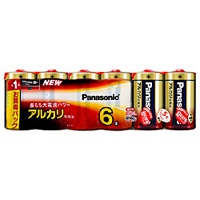 (パナソニック) Panasonic アルカリ単1形 6本パック LR20XJ/6SW