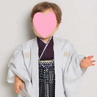 (加藤商店)KATO 533-7001 男児トータルセット 薄グレー・濃紫 1才