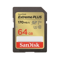 (TfCXN)@SanDisk Extreme PLUS SDXC UHS-IJ[h 64GB SDSDXWH-064G-JNJIP