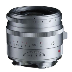  (�t�H�N�g�����_�[)voigtlander APO-SKOPAR 75mm F2.8 VM �V���o�[