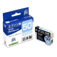 (ジット)JIT ICLC50 ライトシアン対応 リサイクルインク JIT-E50LCZ