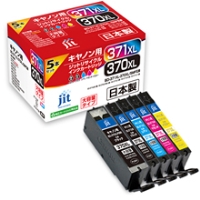 (ジット)JIT キヤノンBCI-371XL+370XL/5MP 大容量5色マルチパック対応 リサイクルインクJIT-AC3703715PXL