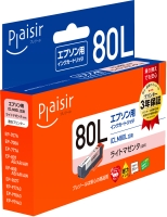 (プレジール)Plaisir ICLM80L互換インクカートリッジ ライトマゼンタ(染料)
