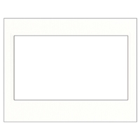 (竹野)TAKENO 117-0015 ピアノ台紙 P-5用 別売中枠 横グランド(注文単位:1冊)
