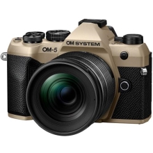 (オーエムシステム)OM SYSTEM OM-5 Mark II 12-45mm F4.0 PRO レンズキット【サンドベージュ】