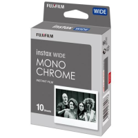 (富士フイルム)FUJIFILM INSTAX ワイド用フィルム モノクローム 10枚入
