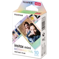 (フジフイルム)FUJIFILM チェキフィルム instax mini マーメイドテイル 10枚入り