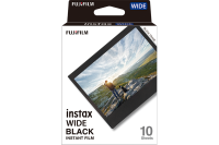 (富士フイルム)FUJIFILM INSTAX ワイド用フィルム ブラック 10枚入