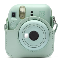 (フジフイルム) FUJIFILM チェキ instax mini 12用カメラケース グリーン
