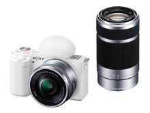 (ソニー) SONY ミラーレスカメラ VLOGCAM ZV-E10 II ダブルズームレンズキット【ホワイト】