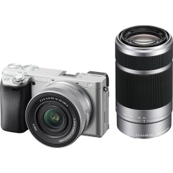 (ソニー) SONY α6400ダブルズームレンズキット ILCE-6400X シルバー