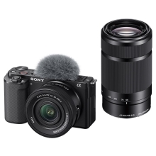 (ソニー)SONY VLOGCAM ZV-E10X ダブルズームレンズキット【ブラック】
