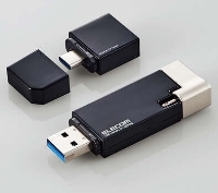 (エレコム)elecom Lightningコネクタ搭載USB3.2 Gen1メモリ MF-LGU3B128GBK