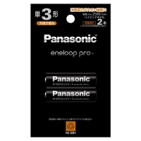 (パナソニック)Panasonic 単3形ニッケル水素電池 / エネループ 【ハイエンドモデル 】単3形 2本パック